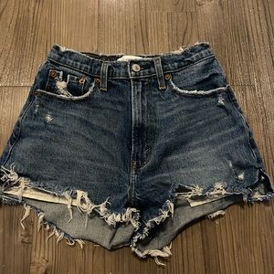 Abercrombie High Rise Mom Shorts - Curve Love